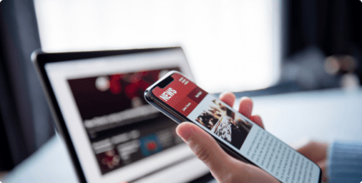 News on mobile
